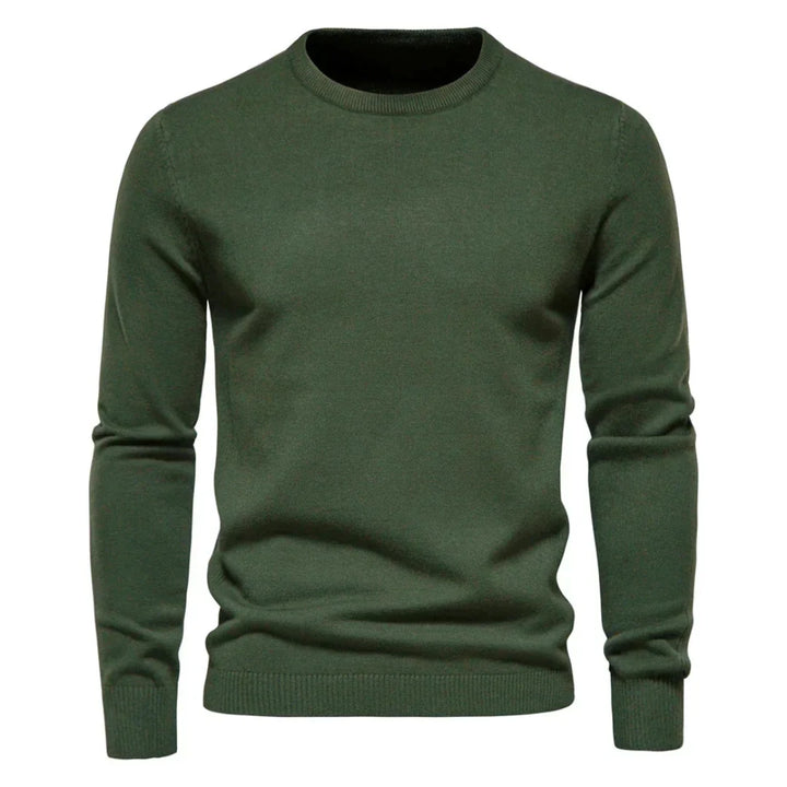 Jersey Básico para Hombre – Verde Oscuro
