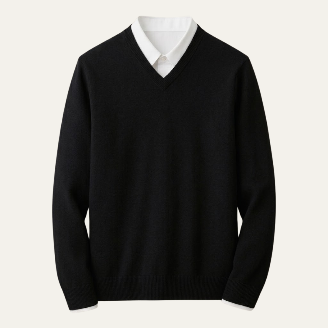 Jersey Clásico de Cuello Pico