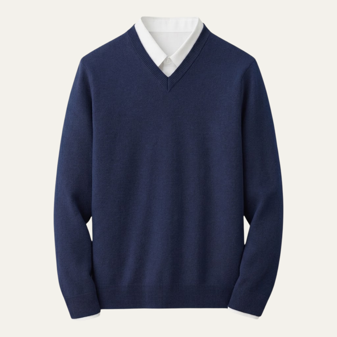 Jersey Clásico de Cuello Pico