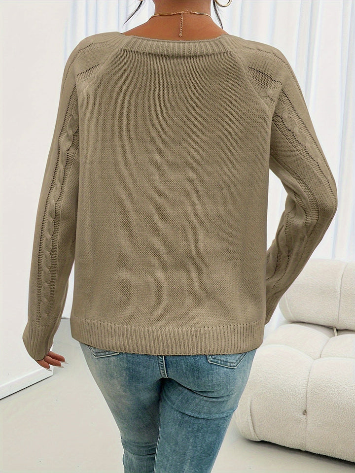 Jersey con Rombos y Botones