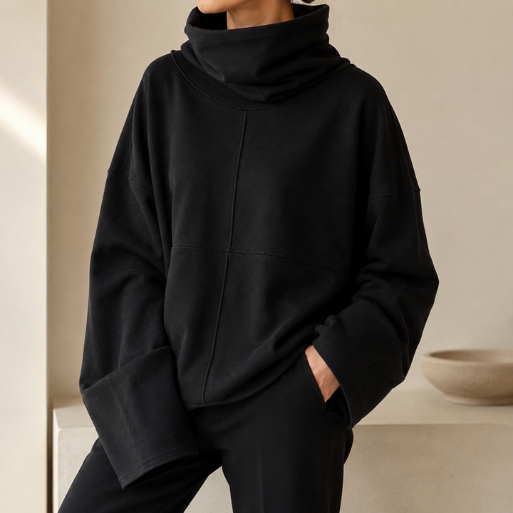 Jersey de Cuello Chimenea