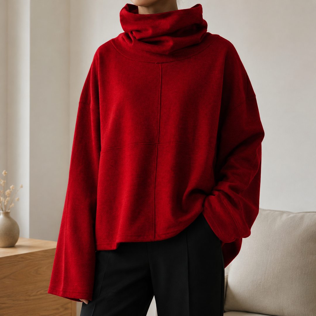 Jersey de Cuello Chimenea