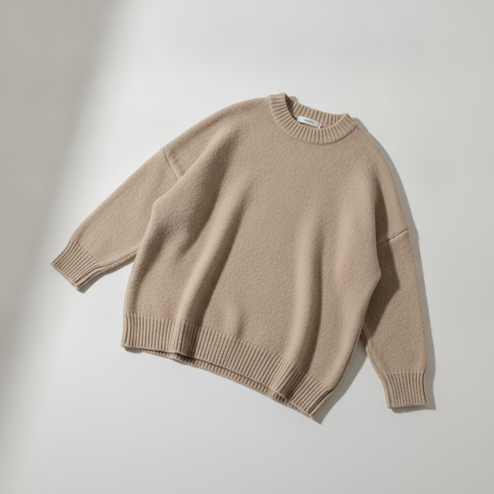 Jersey oversize de hombros caídos