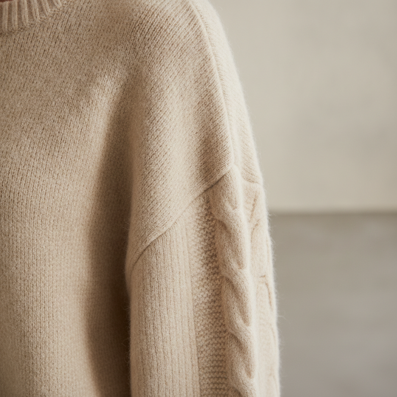 Jersey oversize de hombros caídos