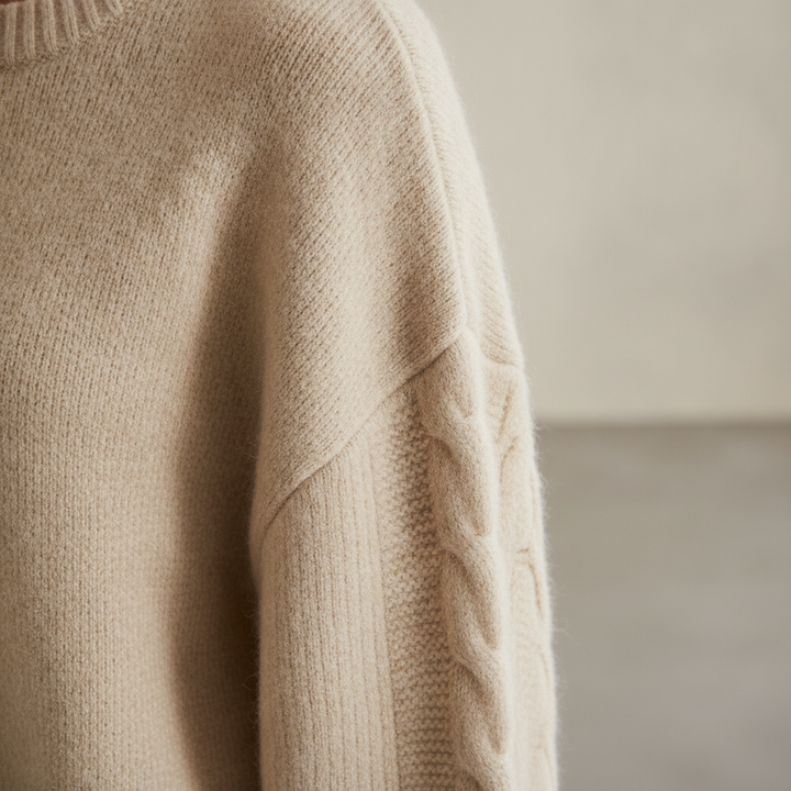 Jersey oversize de hombros caídos