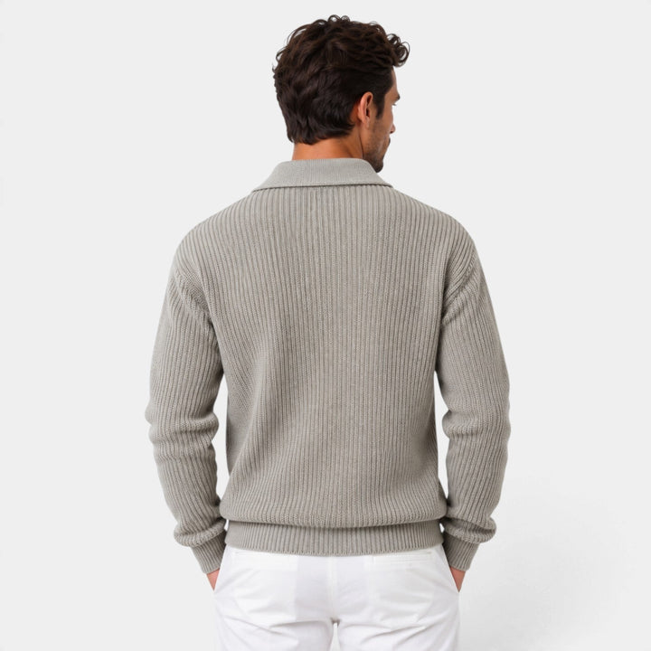 Jersey Relajado con Solapa