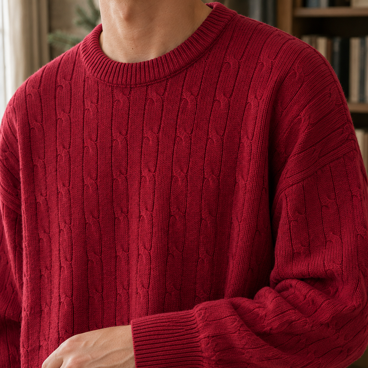 Jersey Relajado con Textura