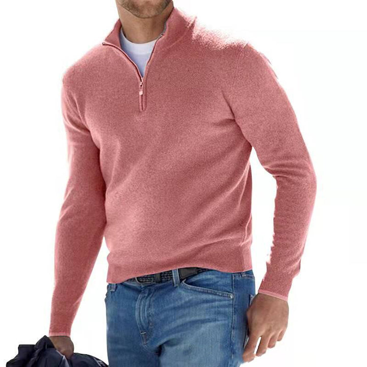 Jersey Urbano con Cremallera – Rosa
