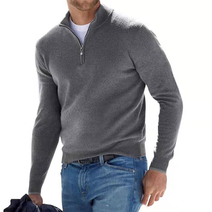 Jersey Urbano con Cremallera – Gris
