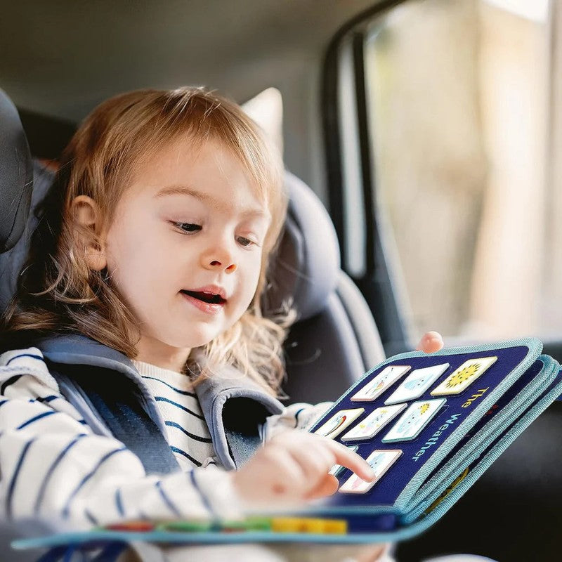 Juguete Educativo Montessori para Niños - Tablero de Actividades