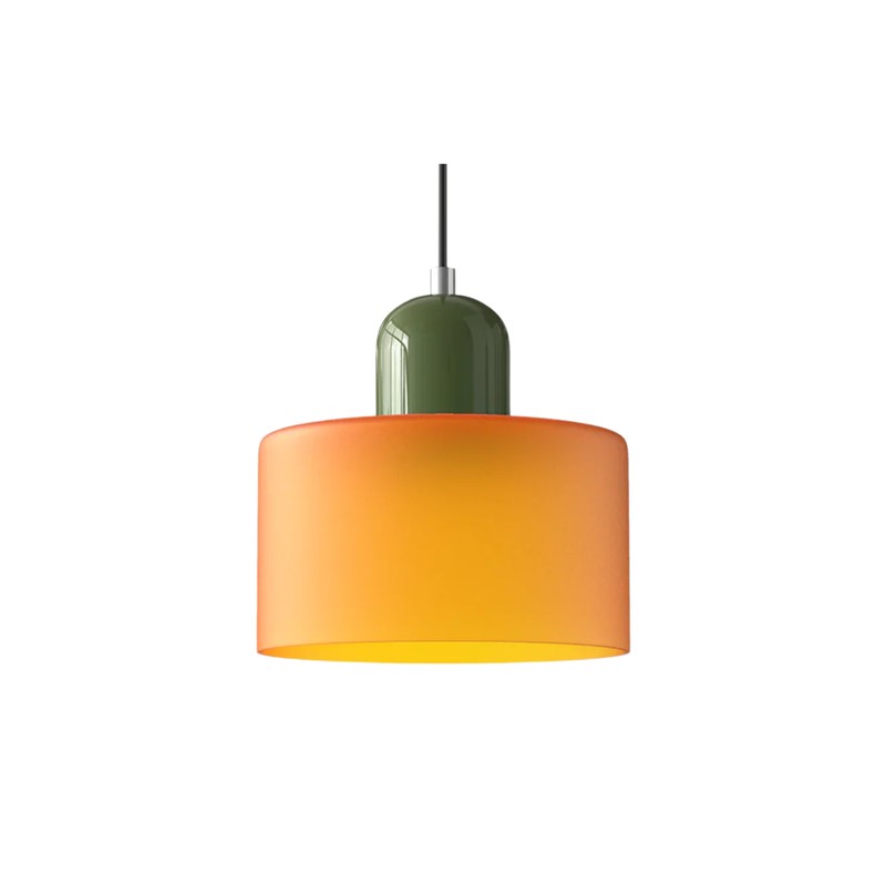 Lámpara Colgante de Estilo Retro con Variantes de Color