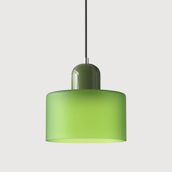 Lámpara Colgante de Estilo Retro con Variantes de Color