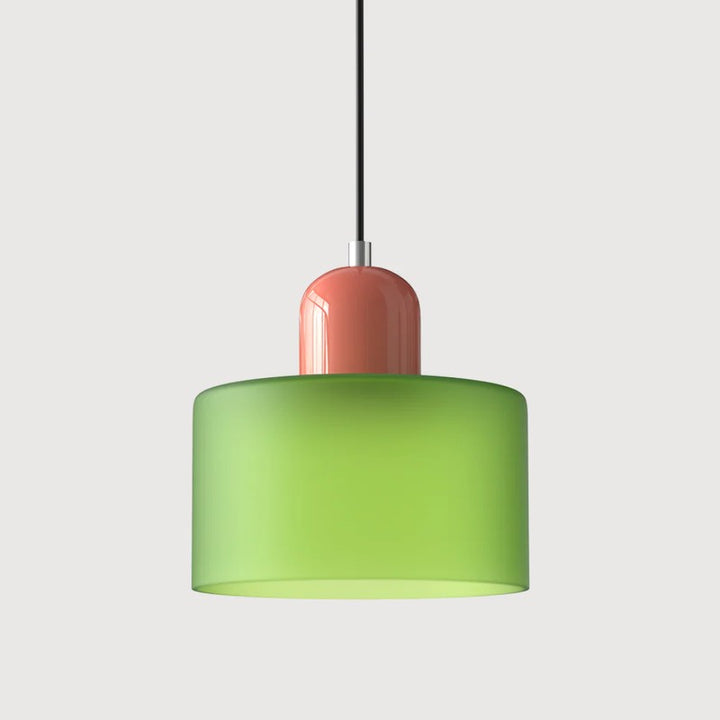 Lámpara Colgante de Estilo Retro con Variantes de Color