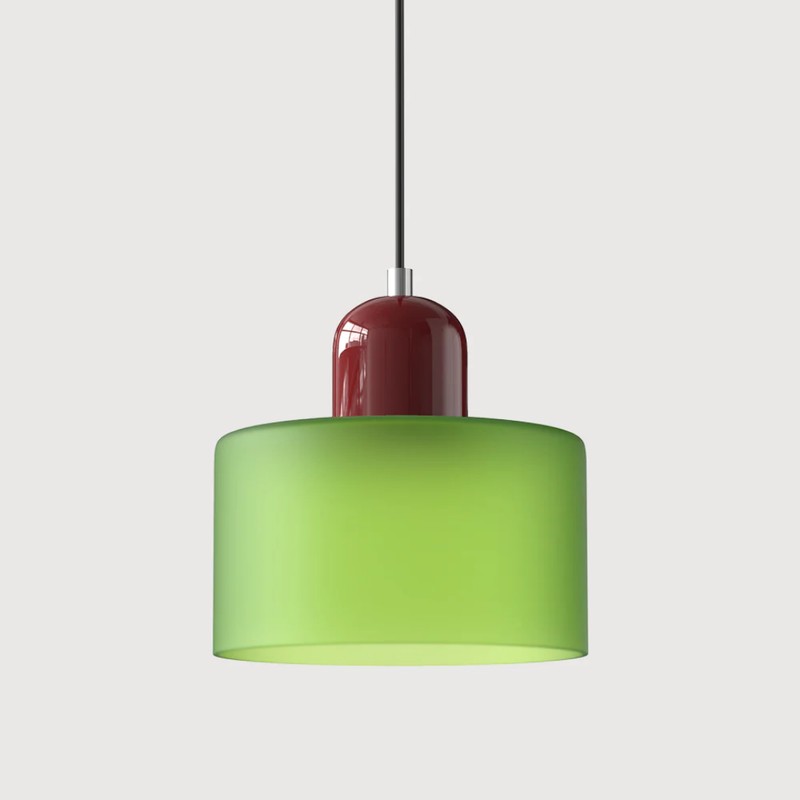 Lámpara Colgante de Estilo Retro con Variantes de Color