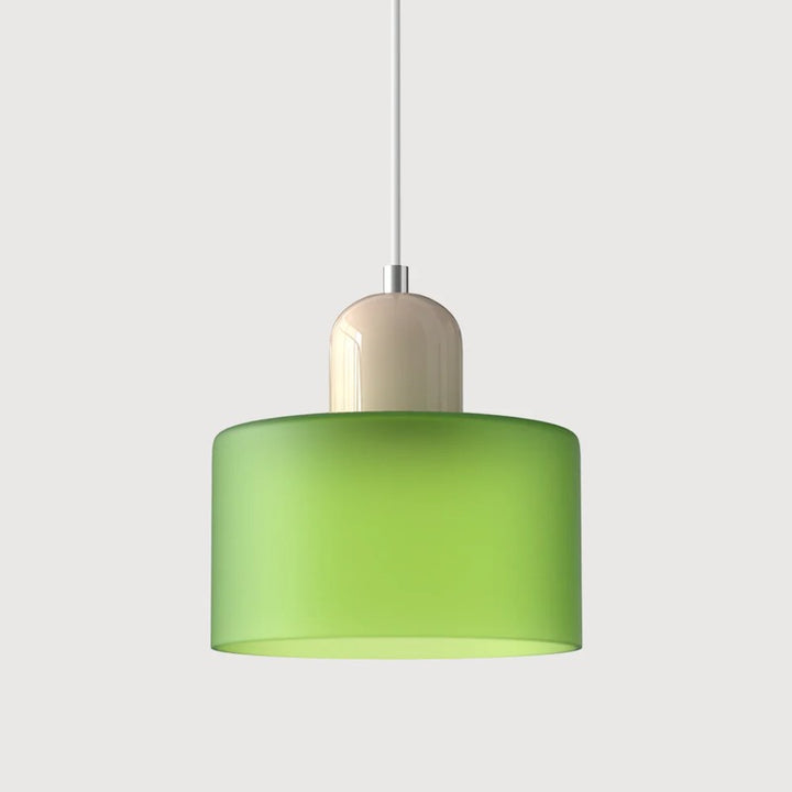 Lámpara Colgante de Estilo Retro con Variantes de Color
