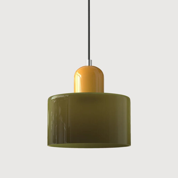 Lámpara Colgante de Estilo Retro con Variantes de Color
