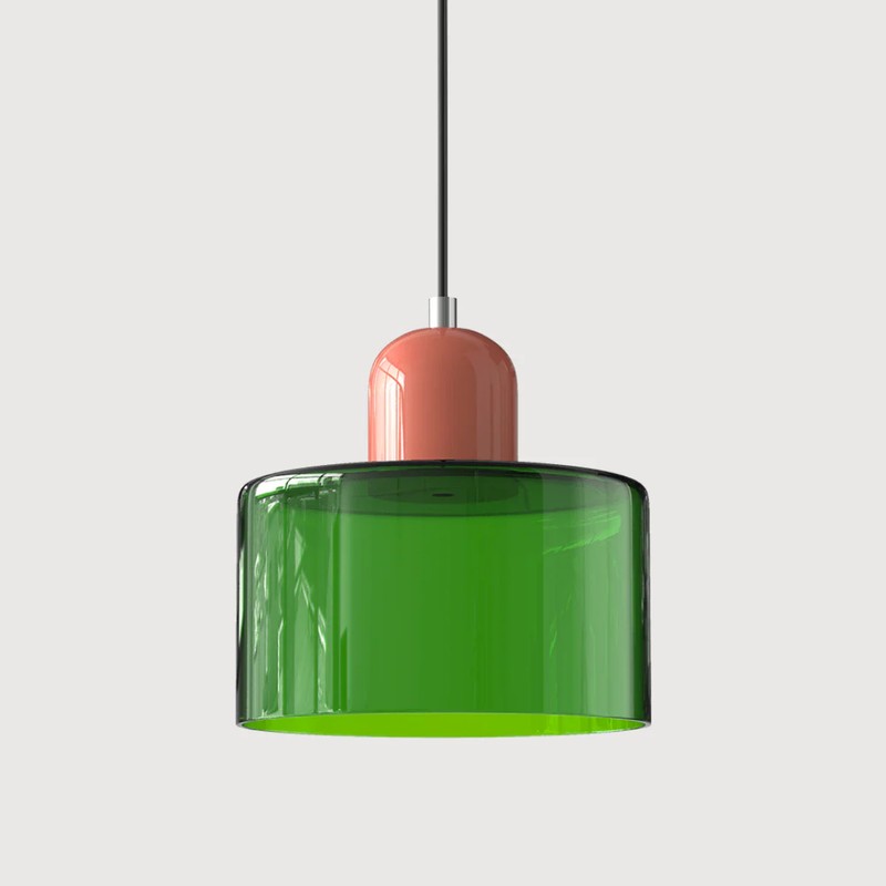 Lámpara Colgante de Estilo Retro con Variantes de Color