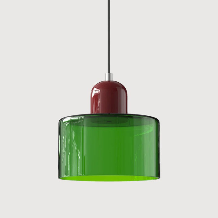 Lámpara Colgante de Estilo Retro con Variantes de Color