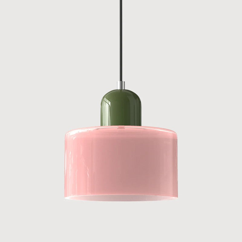 Lámpara Colgante de Estilo Retro con Variantes de Color