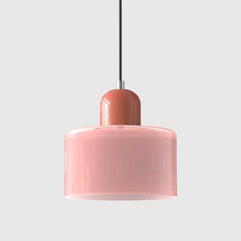Lámpara Colgante de Estilo Retro con Variantes de Color