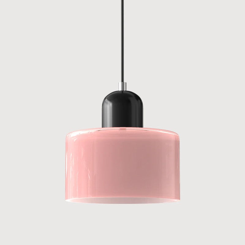 Lámpara Colgante de Estilo Retro con Variantes de Color