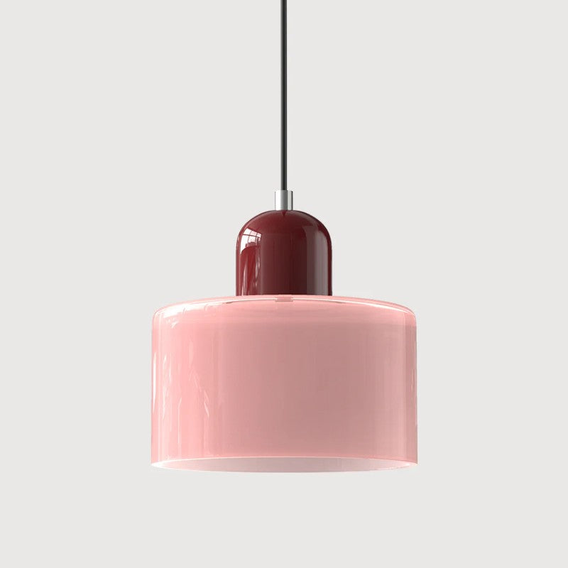 Lámpara Colgante de Estilo Retro con Variantes de Color
