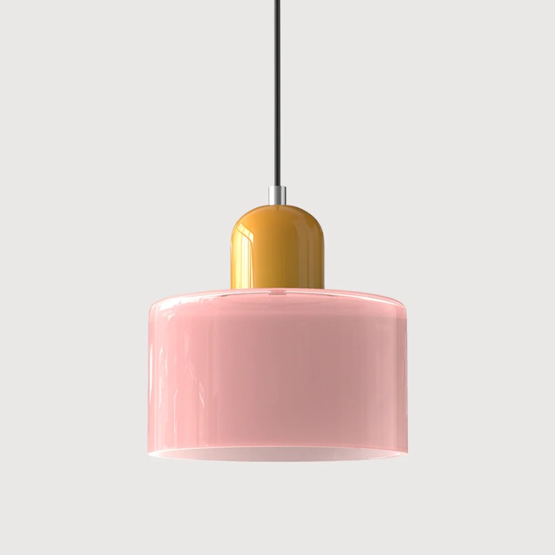 Lámpara Colgante de Estilo Retro con Variantes de Color