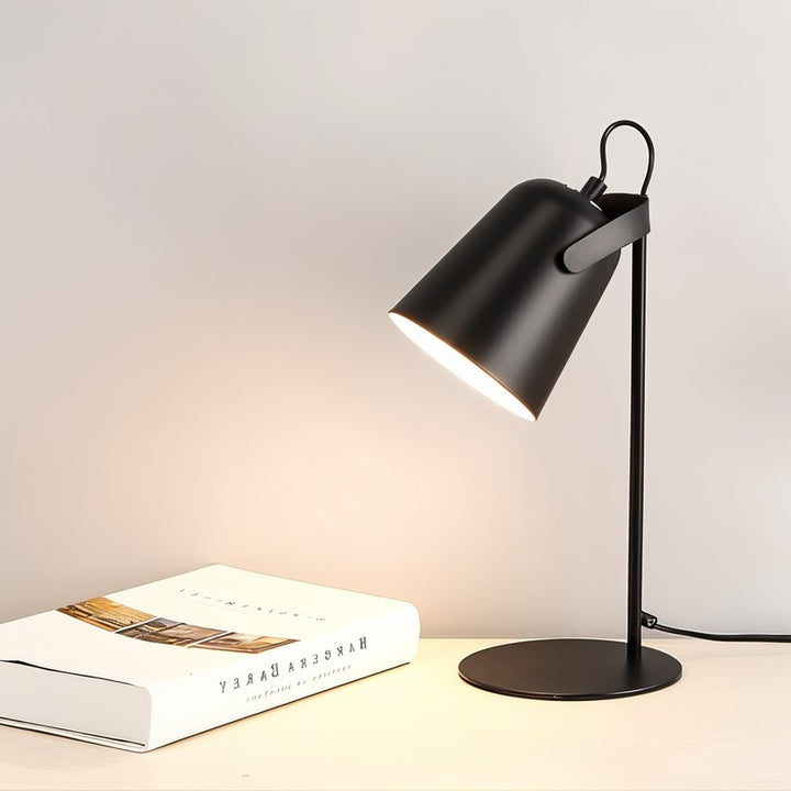 Lámpara de Mesa Orientable - Pantalla Cónica