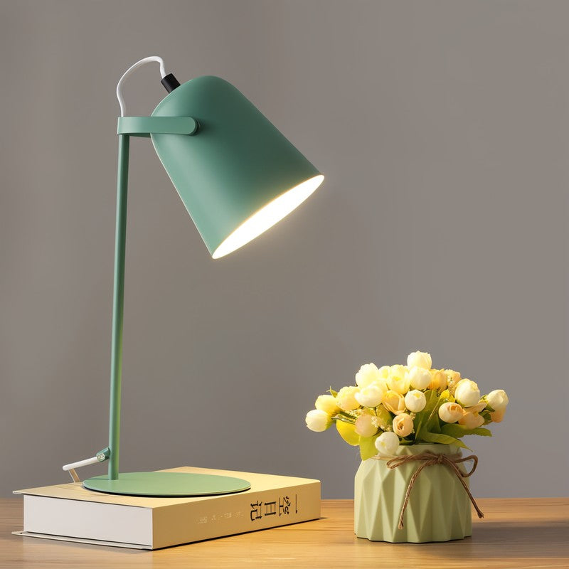 Lámpara de Mesa Orientable - Pantalla Cónica