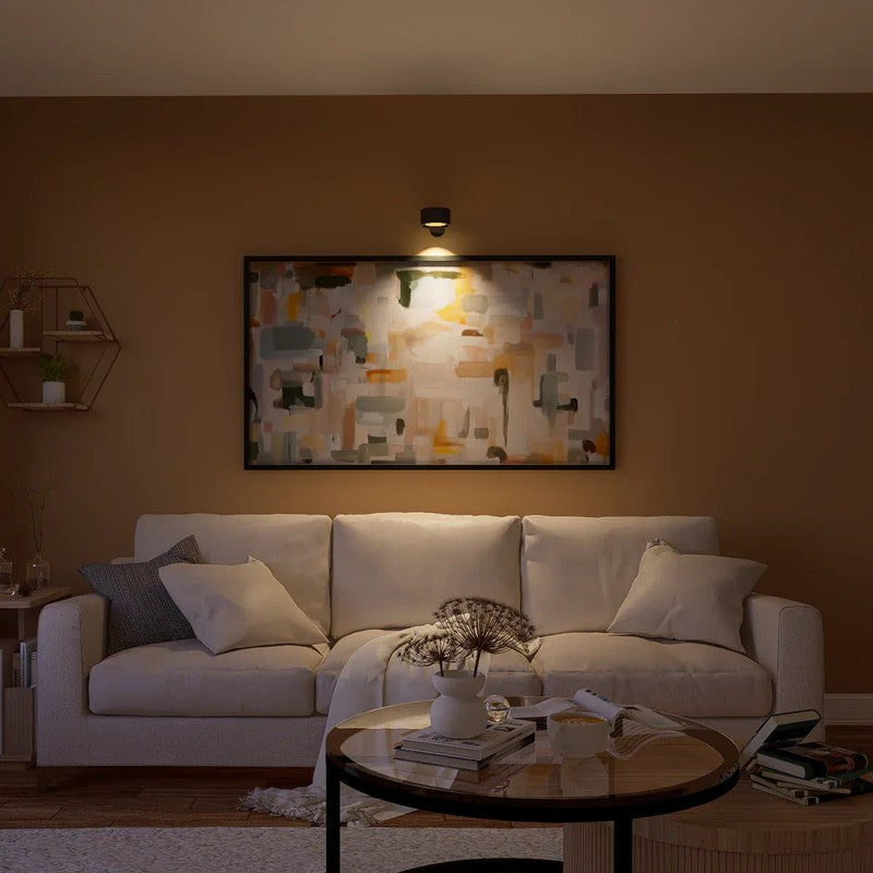 Lámpara de pared inalámbrica recargable - Diseño moderno con rotación 360°