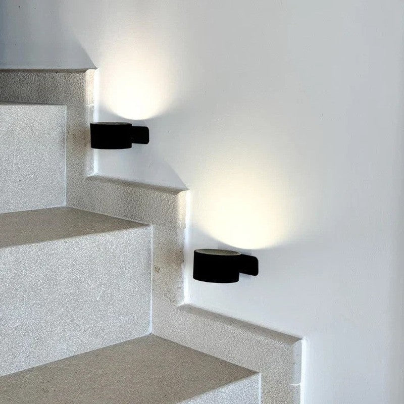 Lámpara de pared inalámbrica recargable - Diseño moderno con rotación 360°