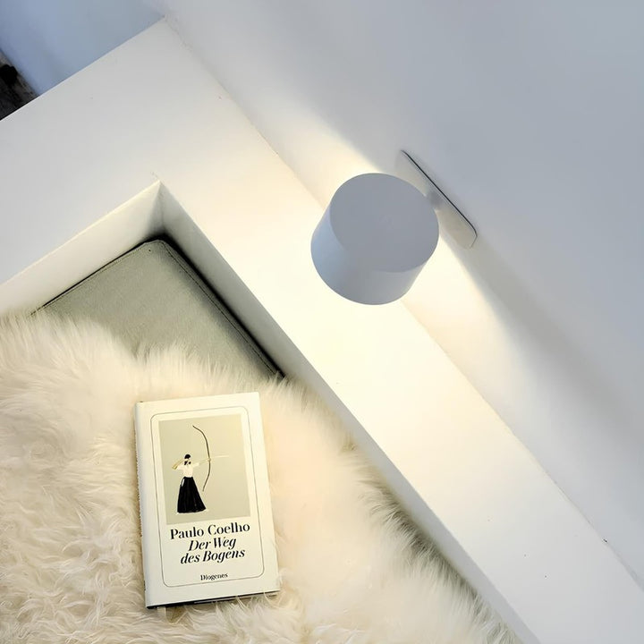 Lámpara de pared inalámbrica recargable - Diseño moderno con rotación 360°