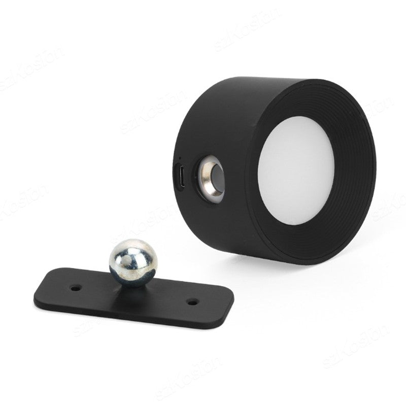 Lámpara de pared inalámbrica recargable - Diseño moderno con rotación 360°