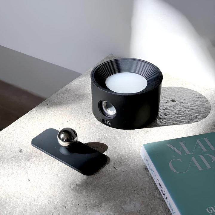 Lámpara de pared inalámbrica recargable - Diseño moderno con rotación 360°