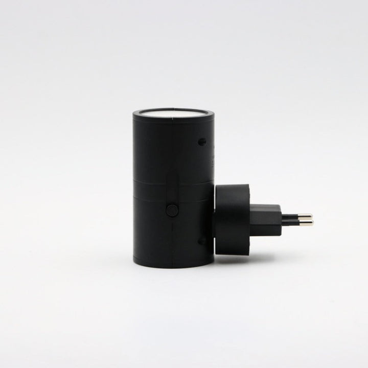 Lámpara de pared LED regulable con sensor de luz - Negro mate