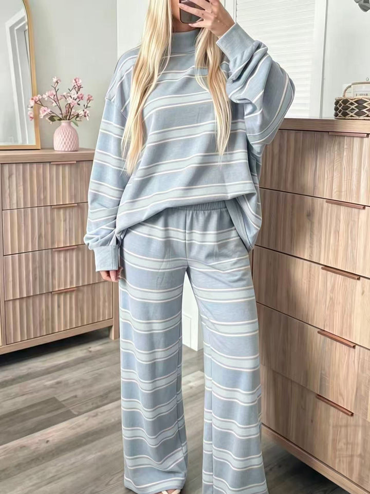 Conjunto Casual a Rayas