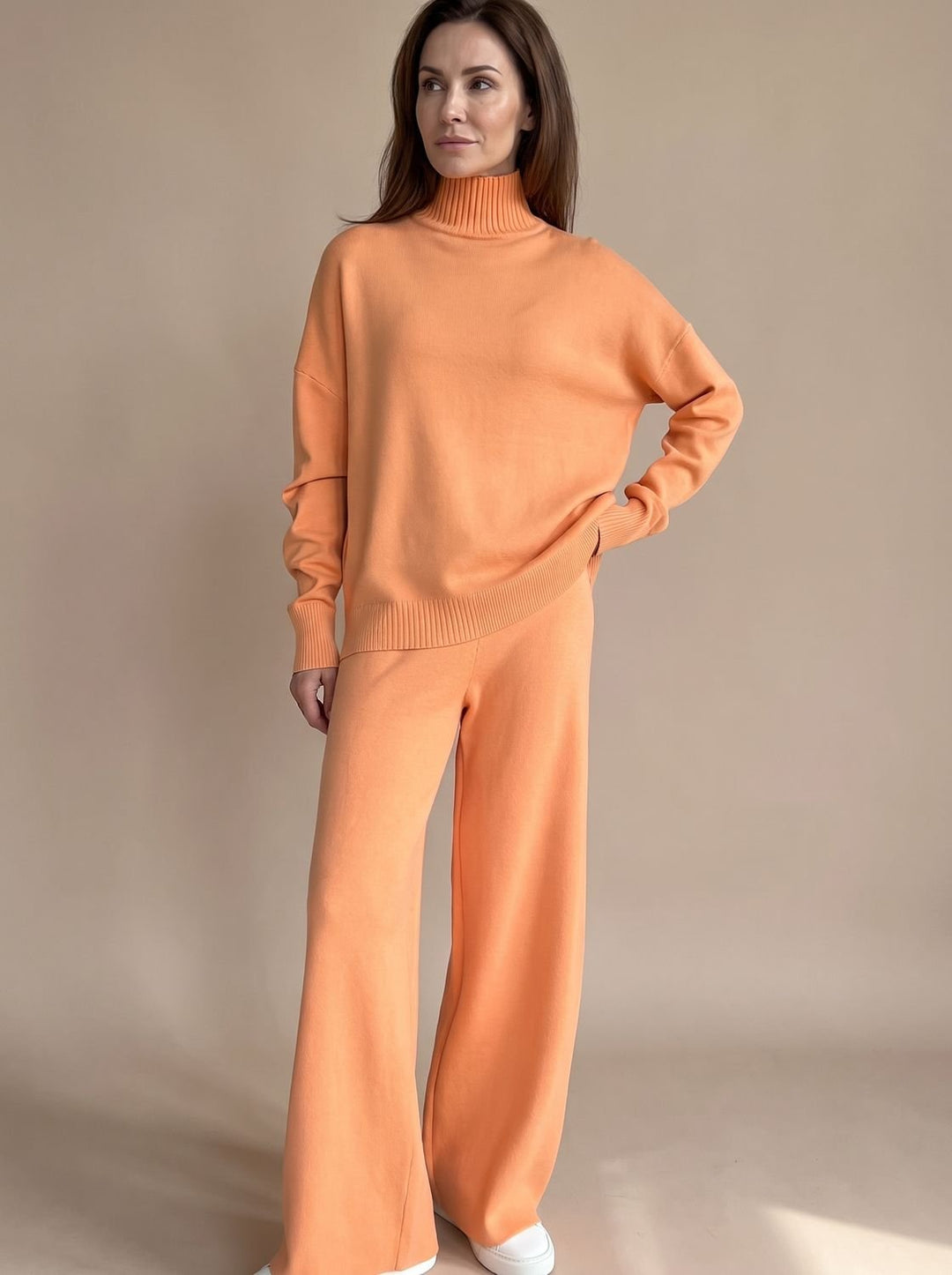 Conjunto de Cuello Alto – Naranja