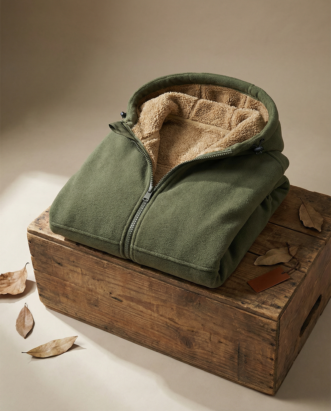 Sudadera Forrada con Capucha