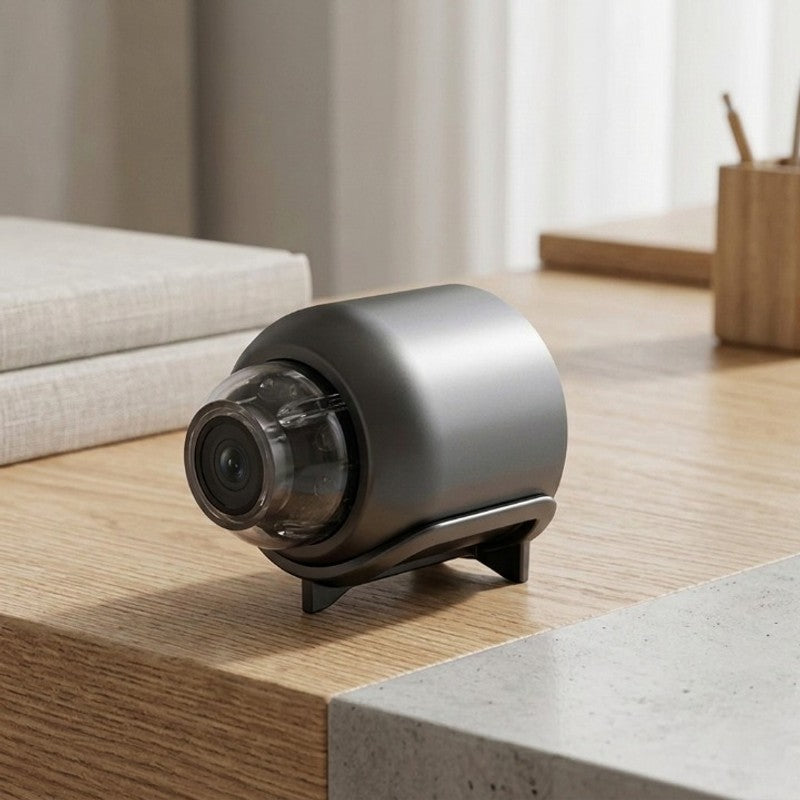 Mini Cámara de Seguridad 1080p HD - Wi-Fi y 4G con Visión Nocturna y Detección de Movimiento