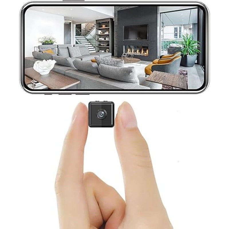 Mini Cámara de Seguridad Inalámbrica 1080p Full HD - WiFi con Detección de Movimiento