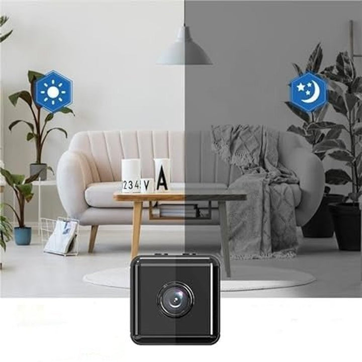Mini Cámara de Seguridad Inalámbrica 1080p Full HD - WiFi con Detección de Movimiento