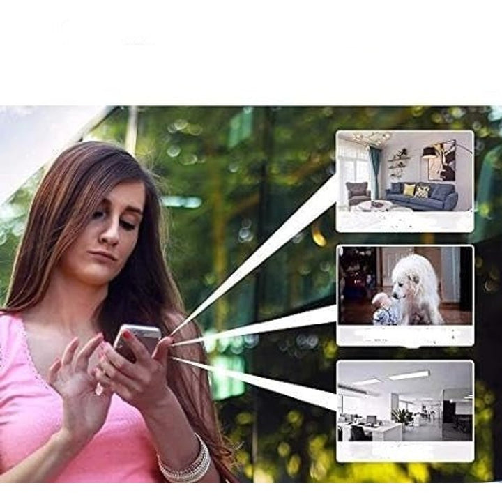 Mini Cámara de Seguridad Inalámbrica 1080p Full HD - WiFi con Detección de Movimiento