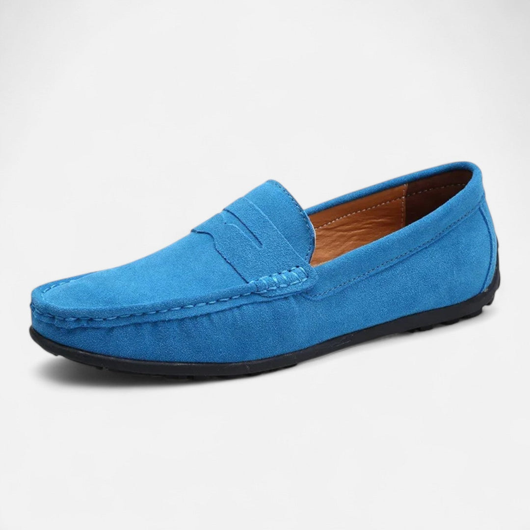 Mocasines Ligeros de Vestir – Azul Cielo