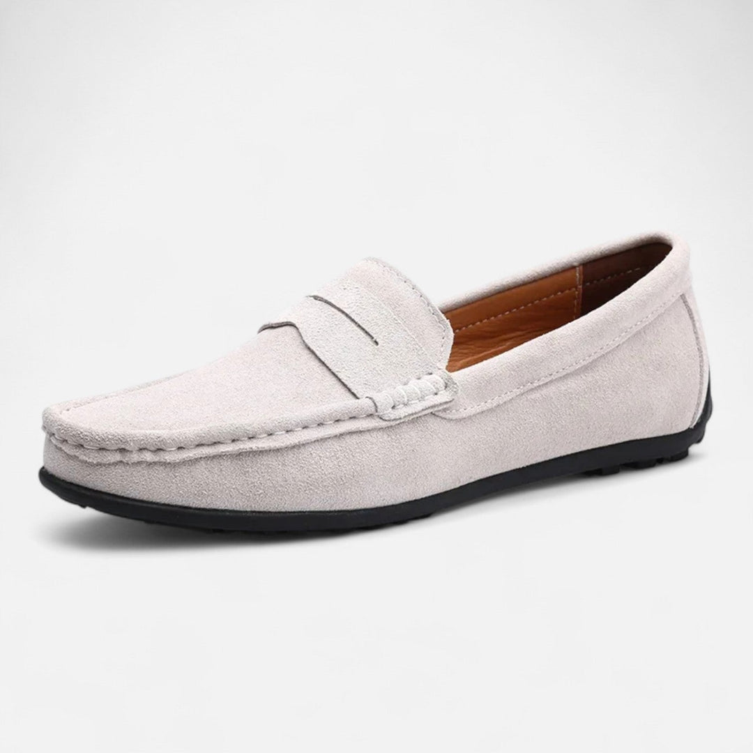 Mocasines Ligeros de Vestir – Blanco
