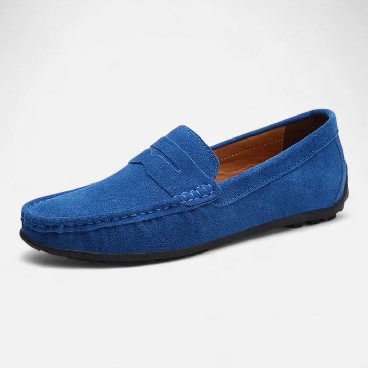 Mocasines Ligeros de Vestir – Azul