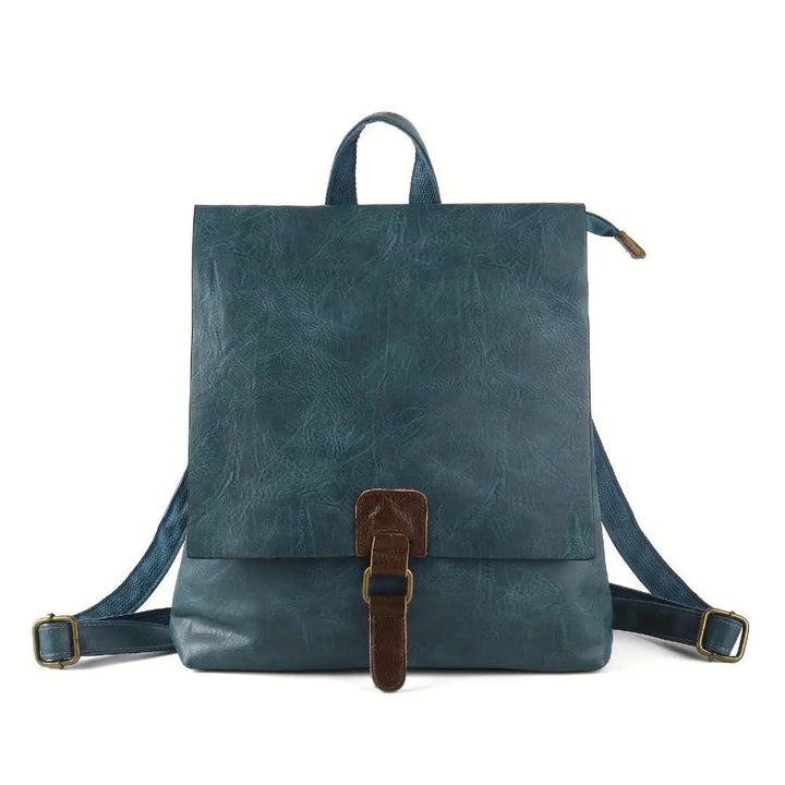 Mochila Urbana con Solapa – Azul