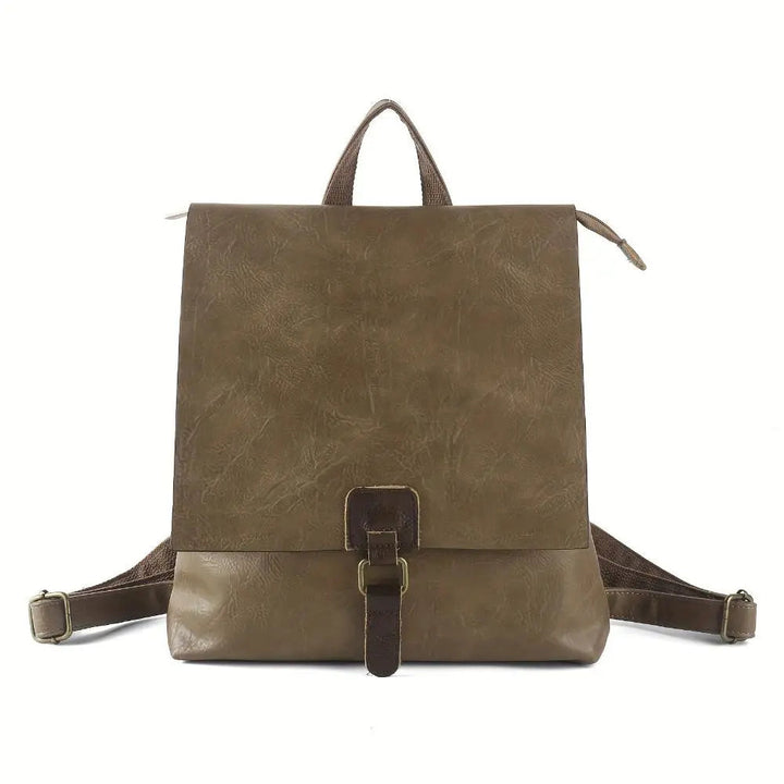 Mochila Urbana con Solapa – Caqui