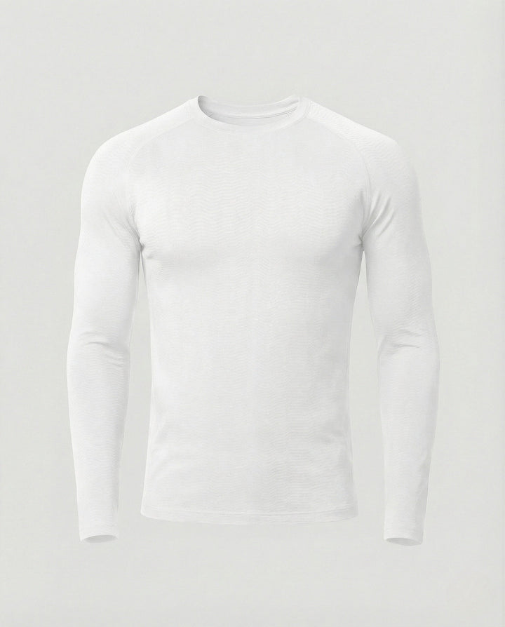 Camiseta Deportiva Entallada – Blanco