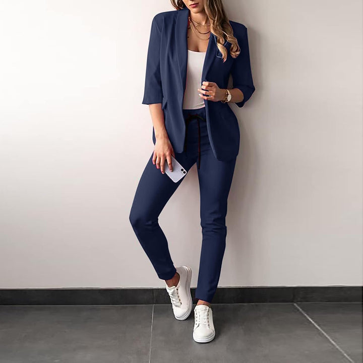 Conjunto Blazer y Pantalón – Azul Marino