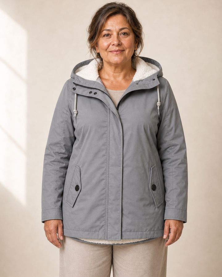 Chaqueta con Capucha Forrada